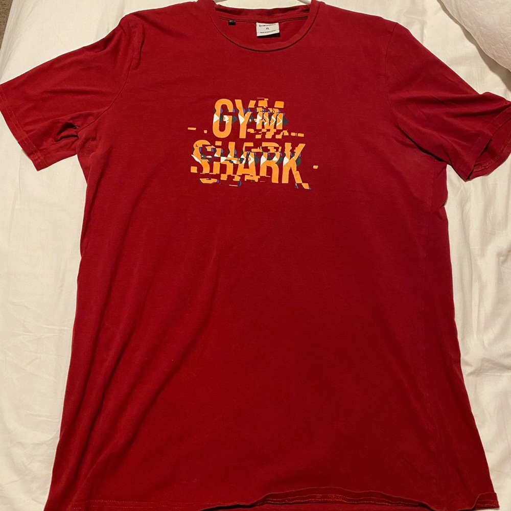 Gym shark shirt